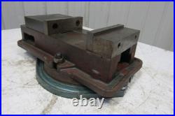 6 x 8 Precision Machinists Swivel Base Vise Closes to 1-3/4