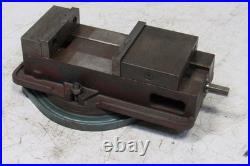 6 x 8 Precision Machinists Swivel Base Vise Closes to 1-3/4