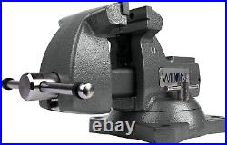 745 Mechanics Vise, 5 Jaw with Swivel Base (21400)