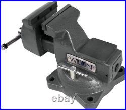 745 Mechanics Vise, 5 Jaw with Swivel Base (21400)