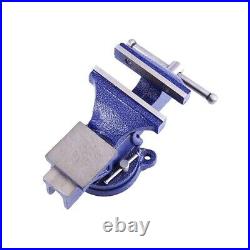 8 Bench Vise with 360° Swivel Locking Base Bench Clamp for Milling Machine