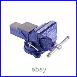 8 Bench Vise with 360° Swivel Locking Base Bench Clamp for Milling Machine