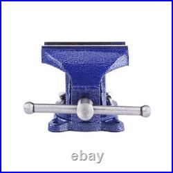 8 Bench Vise with 360° Swivel Locking Base Bench Clamp for Milling Machine