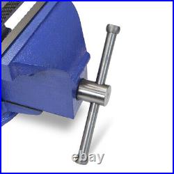 8 Bench Vise with Anvil 360°Swivel Locking Base Table Top Clamp Heavy Duty Vice