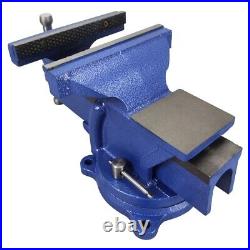 8 Bench Vise with Anvil 360° Swivel Locking Base Tool Clamping Machine