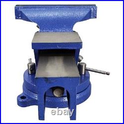 8 Bench Vise with Anvil 360° Swivel Locking Base Tool Clamping Machine