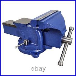 8 Bench Vise with Anvil 360° Swivel Locking Base Tool Clamping Machine