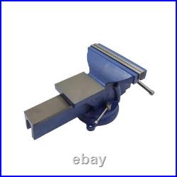 8 Heavy Duty Bench Vise Cast Iron Vise with 360° Flexible Swivel L. Fast