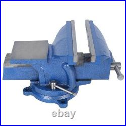 8 Heavy Duty Work Bench Vice Vise Workshop Clamp Jaw Swivel Base Table
