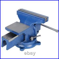 8 Heavy Duty Work Bench Vice Vise Workshop Clamp Jaw Swivel Base Table
