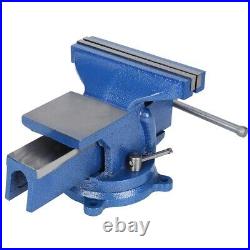 8 Inch Mechanic Bench Vise Table Clamp Press Locking Swivel Base Heavy Duty