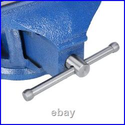 8 Inch Mechanic Bench Vise Table Clamp Press Locking Swivel Base Heavy Duty