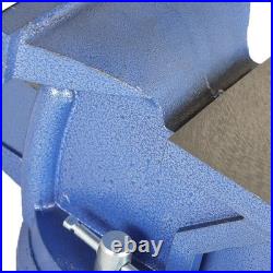 8-Inch Mechanic Bench Vise Table Top Clamp Press Locking Swivel Base Heavy