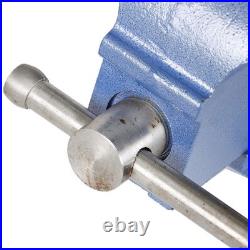 8-Inch Mechanic Bench Vise Table Top Clamp Press Locking Swivel Base Heavy