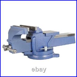 8 Mechanic Bench Vise Table Top Clamp Press Locking Swivel Base Heavy