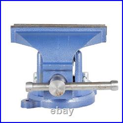 8 Mechanic Bench Vise Table Top Clamp Press Locking Swivel Base Heavy