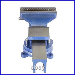 8 Mechanic Bench Vise Table Top Clamp Press Locking Swivel Base Heavy