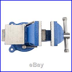 8 Mechanic Bench Vise Table Top Clamp Press Locking Swivel Base High Quality