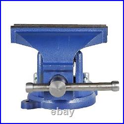 8 Swivel Bench Vise 8-Inch Heavy Duty Bench Vise Clamp Vises Locking Base To