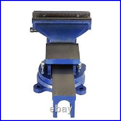 8 Swivel Bench Vise 8-Inch Heavy Duty Bench Vise Clamp Vises Locking Base To