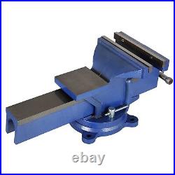 8 Swivel Bench Vise 8-Inch Heavy Duty Bench Vise Clamp Vises Locking Base To