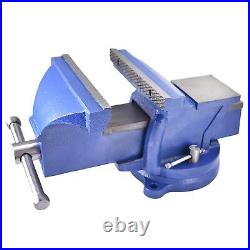 8 Swivel Bench Vise 8-Inch Heavy Duty Bench Vise Clamp Vises Locking Base To