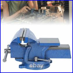 8in Mechanic Bench Vise Table Clamp Press Locking Swivel Base Heavy Duty