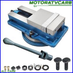 ALL-CARB 6 ×7.5 Lockdown CNC Milling Machine Bench Vise W. 360° Swiveling Base