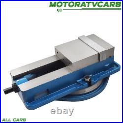 ALL-CARB 6 ×7.5 Lockdown CNC Milling Machine Bench Vise W. 360° Swiveling Base