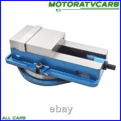 ALL-CARB 6 ×7.5 Lockdown CNC Milling Machine Bench Vise W. 360° Swiveling Base