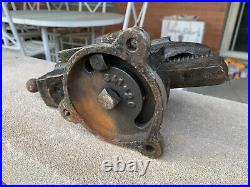 ANTIQUE HDWE & FDRY CO. Littlestown NY USA RATCHETING SWIVEL BASE BENCH VISE