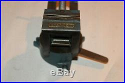 A Vintage Stanley Machinist Vise No. 5992A Locking Swivel Base