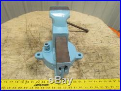 American Red Seal NO. 63N 4 Jaw Machinist Bench Vise Opens to 8 Swivel Base