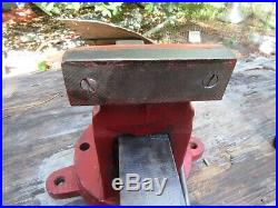 American Scale No. 64 Vise, 4-1/2jaw, Swivel base Red Seal, 75#NICE#A5.23.20