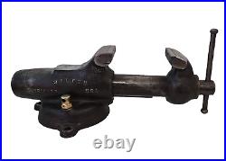 Antique 3 Wilton 930 Toddler 2.5 Bullet Vise 2-1/2 Swivel Base, 62 Years Old
