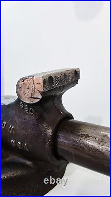 Antique 3 Wilton 930 Toddler 2.5 Bullet Vise 2-1/2 Swivel Base, 62 Years Old