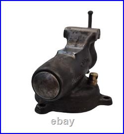 Antique 3 Wilton 930 Toddler 2.5 Bullet Vise 2-1/2 Swivel Base, 62 Years Old