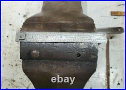 Antique Chas. Charles Parker Swivel Base Huge Vise 5.5 Jaws, 30 long, 148 lbs