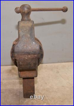 Antique Prentiss swivel base bench vise No 181 gunsmith collectible tool