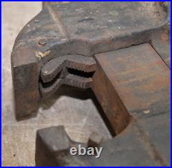 Antique Prentiss swivel base bench vise No 181 gunsmith collectible tool