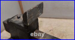 Antique coach maker vise swivel 4 1/2 jaw & base collectible machinist tool