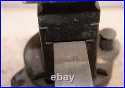 Antique coach maker vise swivel 4 1/2 jaw & base collectible machinist tool