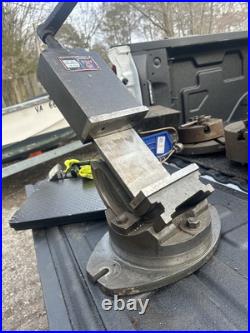 Apex 6 Tilting Angle Universal Vise Swivel Base Milling Machine Machinist Tool