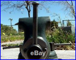 BABY WILTON VISE 825 2 1/2 inch Wide Jaws in very nice condition swivel base