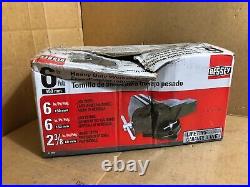 BESSEY Heavy-Duty Workshop Bench Vise with Swivel Base, 6-in Jaw (Rough box)