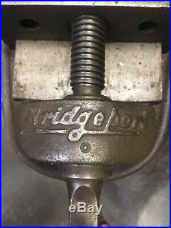 BRIDGEPORT 6 MILLING MACHINE VISE with SWIVEL BASE Mill Or Drill Press Vise