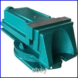 Bench Clamp Vise 6 inch with Swiveling Base for Milling Machine Precision Vise