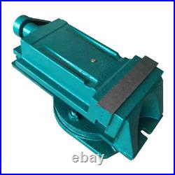 Bench Clamp Vise 6 inch with Swiveling Base for Milling Machine Precision Vise