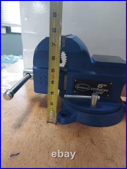 Bench Vise 6 Jaws HD with Anvil Swivel Base NEW Open Box