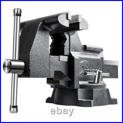Bench Vise Heavy Duty Vice with Anvil and 210 Degrees Swivel Base CR50A-5.5In